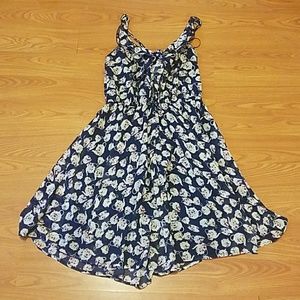Navy blue teapot dress by Disney & Lauren Conrad